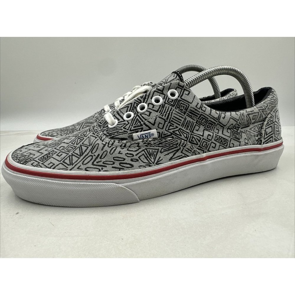 Vans Era Van Doren High Rise Maze Aztec Gray Sz 11